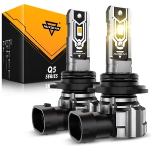 AUXBEAM 9006 LED Headlight Bulb Conversion Kit Low Beam White 6500K Amber 3000K - Bild 1 von 14