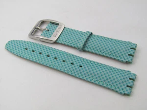 SWATCH IRONY CORREA DE CUERO "TURQUESA" + ARTÍCULO NUEVO+ - Imagen 1 de 7