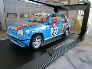 RENAULT 5 Turbo GT Rallye Tour de Corse 1990 #21 Cirindini Diac elf Norev 1:18 - Foto 1 di 5