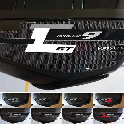 Adesivi 3D Protezioni Borse Laterali moto compatibili con Yamaha Tracer 9 GT