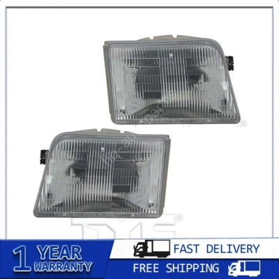 2x Conjunto de faros izquierdo derecho TYC para Ford Ranger 1993~1997 Foto 1 de 4