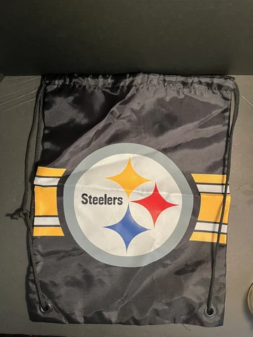 Pittsburgh Steelers Drawstring Bag NFL Football Backpack Forever Collectibles Cover