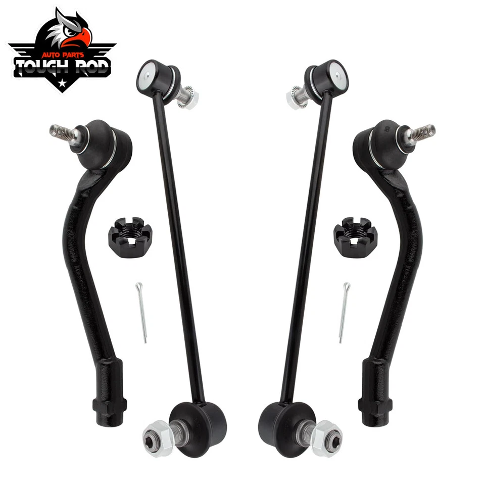 Barra estabilizadora delantera eslabones extremos barras de amarre exteriores 4 piezas para Hyundai Tucson 2014-2015 Foto 1 de 4