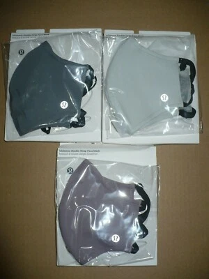 NIB Lot 3 Lululemon DOUBLE STRAP FACE MASK - Image 1 of 4