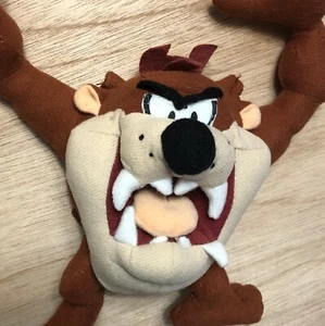Vintage Tasmanian Devil 12 Zoll Plüschtier Puppe NANCO Warner Bros. Looney Tunes - Bild 1 von 13