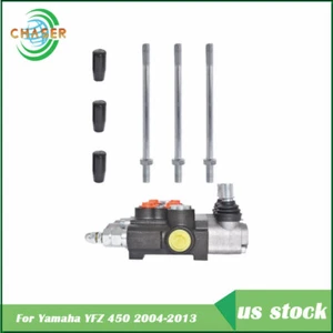 Hydraulic Control Valve Double Acting Flow 3 Spool 13 GPM 3600 PSI SAE Ports - Picture 1 of 12