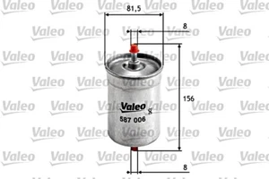 VALEO Kraftstofffilter Für VW AUDI MERCEDES ZASTAVA SEAT SSANGYONG BMW A4 71-08 - Imagen 1 de 2