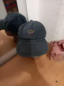 Baseballkappe Paul & Shark Yachting grau-blau Mütze Wollmischung Futter Größe L Italien - Bild 1 von 10