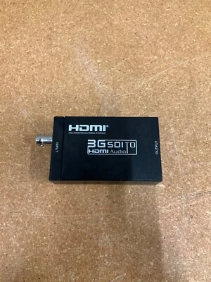 3G Mini Converter HDMI to SDI with Embedded Audio VIDEO BNC 1080P DAC - Image 1 of 3