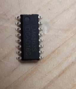 Amplificador de audio doble LM4863 2,2 W más función de auriculares estéreo - Imagen 1 de 1