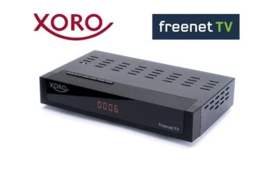 XORO HRT 8770 TWIN Tuner DVB-T2/C HD-Receiver freenet TV, PVR-Ready, USB-Player - Bild 1 von 4