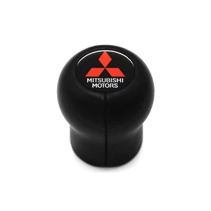MITSUBISHI MOTORS 2013-2023 3 OUTLANDER 2 2007-2012 REAL LEATHER GEAR SHIFT KNOB - Picture 1 of 6