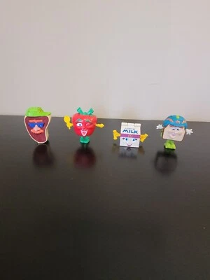 Vtg 1993 McDonald's Happy Meal Toys Food FUNdamentals Transformers W/ Papers - Image 1 of 4