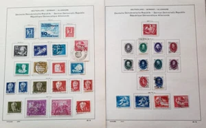 DDR - Sammlung aus 1949 bis 1990 - gestempelt° - u. a. Karl-Marx-Blöcke -3 Alben - Bild 1 von 12