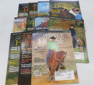 JOHN LYONS PERFECT HORSE MAGAZINE lot of 11 Issues 2007 - Picture 1 of 12