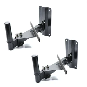 2PK Professional Heavy Duty Wall Mount Pole Speaker Stands (Pair) - Zdjęcie 1 z 4