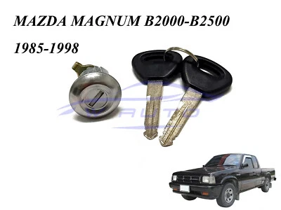 OIL FUEL LID CAP LOCK KEY SET FOR MAZDA B-SERIES B2000 B2200 B2500 1985-1998 - Image 1 of 4