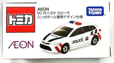 Takara Tomy Tomica AEON NO.76 Toyota Corolla Singapore Police - Image 1 of 4