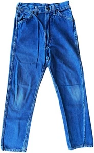 Vtg 1970s Maverick Jeans Boys 22X25 Distressed Size 13 - Picture 1 of 24