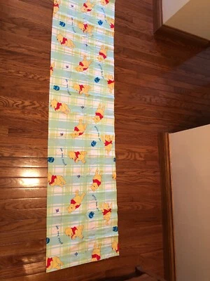 "Cenefa de ventana Winnie the Pooh vintage de Disney 84"" por 15"" hecha en EE. UU. usada" Foto 1 de 4