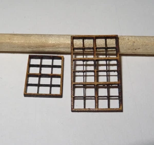 10 x Spur H0 Industriefenster Lasercut aus MDF - Bild 1 von 4