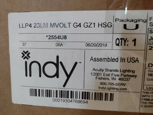Acuity Juno Indy Lighting LED Lighting Housing, LLP4 23LM MVOLT G4 GZ1 HSG - Picture 1 of 4