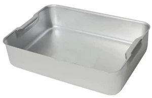 Aluminium Baking Tray Heavy Duty Oven Roasting Dish 430x 310x 100mm EXTRA DEEP - Picture 1 of 3