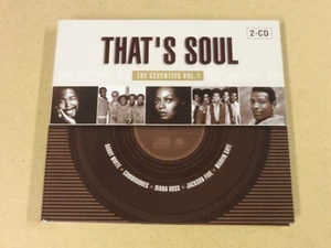 2-DISC CD / THAT'S SOUL - THE SEVENTIES VOL. 1 - Picture 1 of 2