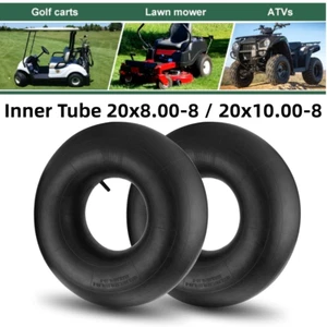 2stk Schlauch 20x10.00-8 20x8.00-8 für Reifen Aufsitzmäher Rasentraktor TR13 - Bild 1 von 15