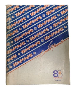 1988 Pontiac Safari Factory GM Service Shop Service Manual S8810B - Bild 1 von 10
