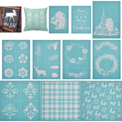 Hágalo usted mismo Serigrafía Plantilla Adhesiva Malla Transferencia Camiseta Almohada Tela Foto 1 de 4