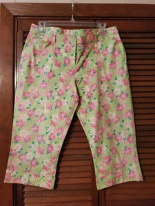 Lilly Pulitzer Capris Womens Size 10 - Picture 1 of 4
