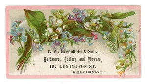 ND C.W. Greenfield & Son. Ferramenta posate e stoviglie Maryland MD (L6038) - Foto 1 di 2