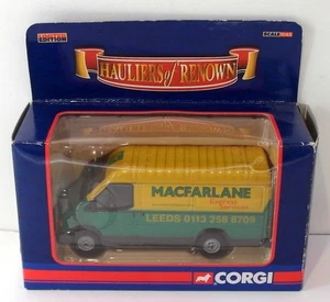 Corgi 1/43 Scale Diecast CC07804 - Transit Van Macfarlane - Yellow Green - Picture 1 of 1