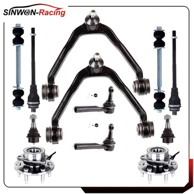 12 X For 00-06 GMC Yukon XL 1500 Front Control Arm Ball Joint Tie Rod End Link - Image 1 of 4