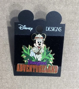 Disneyland Adventureland Mickey pin Disney Attraction series 1998 ~ VG - Picture 1 of 5