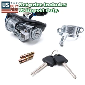 Ignition Switch Steering Lock & Key Set Fit Mitsubishi Pajero Montero Sport K85W - Foto 1 di 6