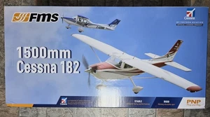 FMS 1500mm Cessna 182 PNP FMS148PRD Red Color BRAND NEW W/original shipping box - Picture 1 of 5