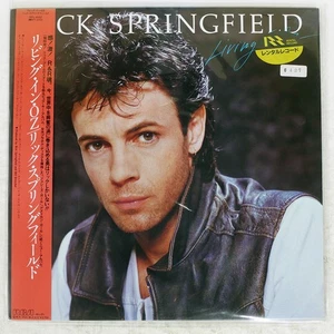 RICK SPRINGFIELD LIVING IN OZ RCA RPL8182 Japan OBI VINYL LP - Picture 1 of 1