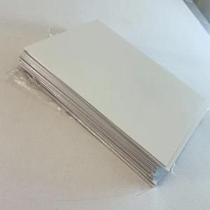 Pannelli fotografici in metallo Chromaluxe HD "5 x 7" bianco lucido angoli quadrati 22 pz - Foto 1 di 3