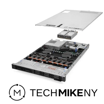 Dell PowerEdge R640 Server 2x Silver 4214 2.20Ghz 24-Core 128GB RAM Startup VM - Image 1 of 4