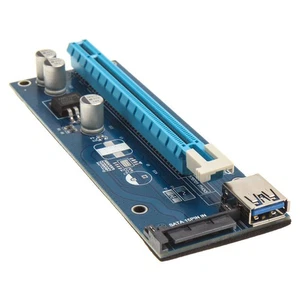 10x Kolink PCI-E 1x na 16x zasilany zestaw do wydobywania/renderowania kart Riser - Zdjęcie 1 z 3