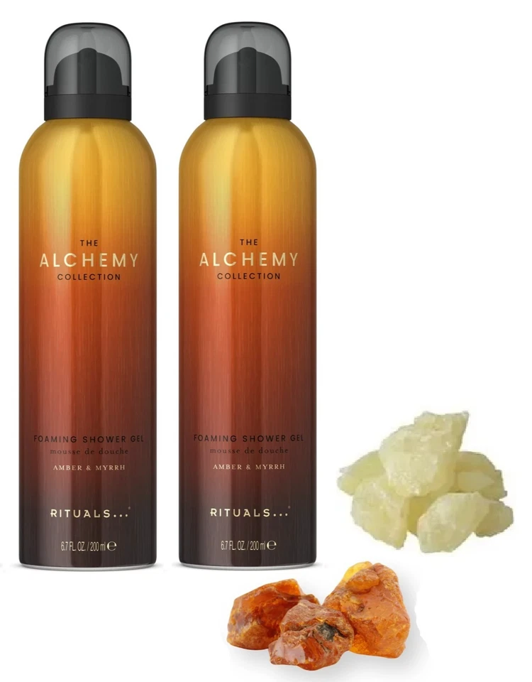 RITUALS ALCHEMY 400 ml Foaming Shower Gel Neu & Ovp 2x 200ml Duschschaum Damen - Bild 1 von 1