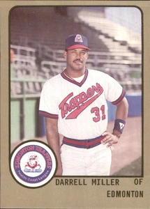 Darrell Miller 1988 ProCards #579 RC Edmonton Trappers *AutographDen* - Picture 1 of 2