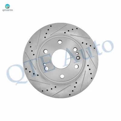 Rotor de disco de freno delantero derecho 1P 330 mm perforado para Cadillac Escalade ESV 2015-2020 Foto 1 de 4