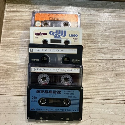 Lot of 5 VTG Bluegrass Smithville 1980s Audio Cassette Tapes Personal Recordings - Image 1 of 4