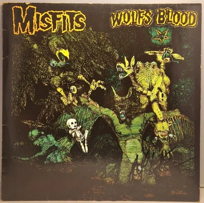 MISFITS - Earth A.D. Wolfs Blood GREEN BEAST - LP signed DOYLE - Ger 1988 Vinyl - Bild 1 von 4