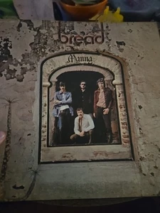 Bread - Manna Vintage 1971 Vinyl Rock Record Tri Fold LP Elektra Cutouts Intact - Picture 1 of 5