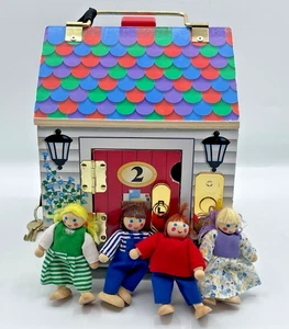 Melissa & Doug Timbre de Madera Casa Juguete SELLADO NUEVO - Imagen 1 de 7