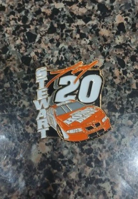 Tony Stewart #20 Home Depot Pontiac Esmalte Metal Sombrero Prendedor NASCAR Joe Gibbs Racing Foto 1 de 3